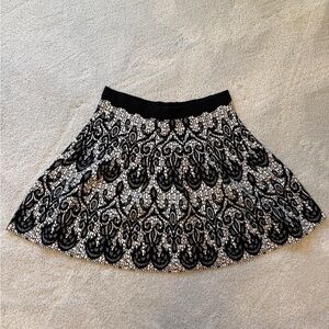 Cynthia Rowley Black and White Skirt